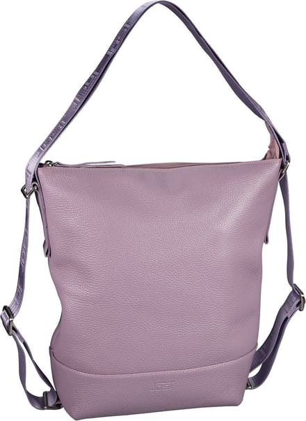 JOST Leren Rugzak Schoudertas Vika 3-Way-Bag Lilac Paars
