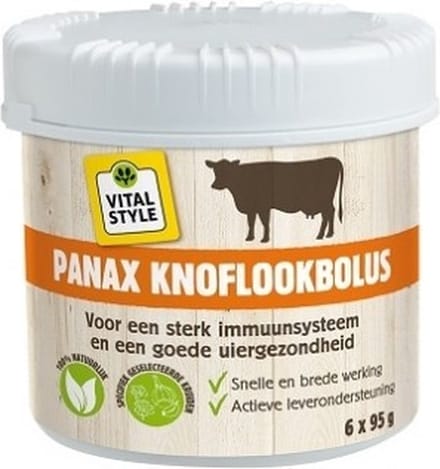 VITALstyle Panax Knoflookbolus 6 x 95 gram