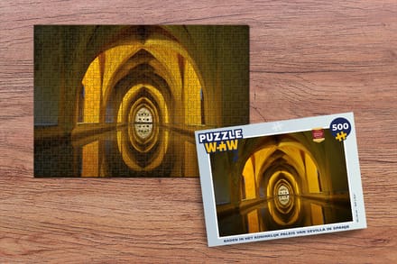 Puzzel Sevilla - Architectuur - Paleis - Legpuzzel - Puzzel 500 stukjes