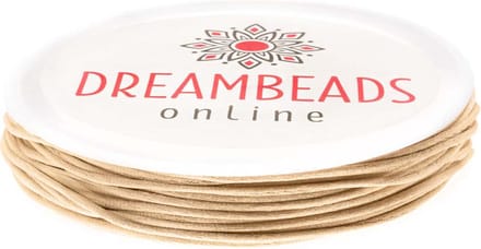 Satijnkoord (2 mm) Champagne (8 Meter)