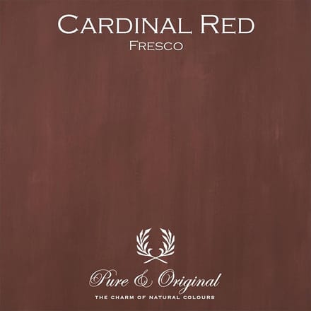 Pure & Original Fresco Kalkverf Cardinal Red 1 L
