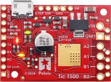 Tic T500 USB Multi-Interface Stepper Motor Controller Pololu 3134