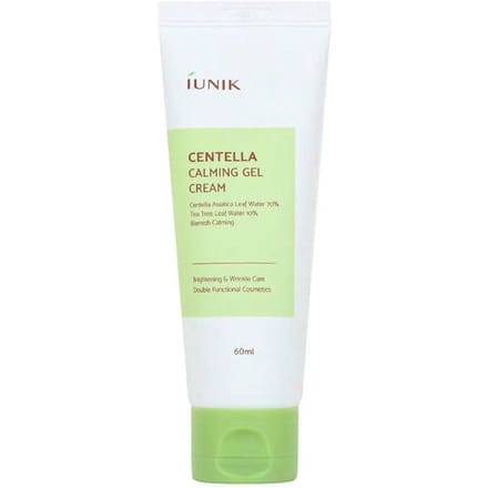 iUNIK, Centella asiatica kalmerende gelcrème, 60ml (2,02 fl oz) white