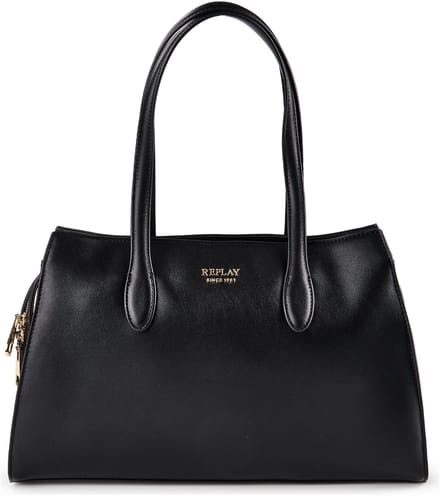 REPLAY handtas Handbag Black zwart