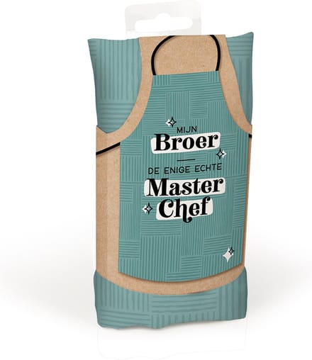 Keukenschort Broer Cadeautip !!