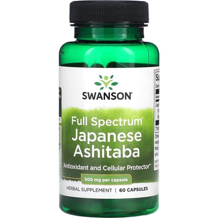 Volledig Spectrum Japanse Verse Kruiden, 500 mg, 60 Capsules