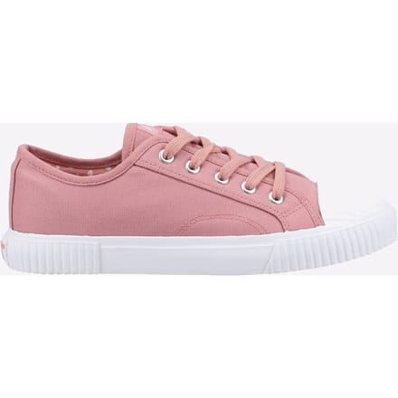 Hush Puppies Brooke Stoffen Damessneakers In Het Roze