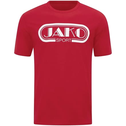 Jako Retro T-Shirt Heren - Rood | Maat: S