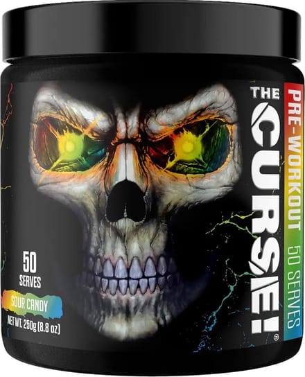 JNX Sports The Curse! (50 serv) Sour Candy - Pre-Workout - Pre-Workout Booster