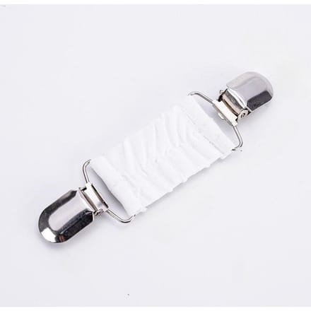 Verstelbare Rugcinch Clips - Taillecincher/Trui/Sjaal Clips voor Dames, Naadloze Elastische Aanspanner wit