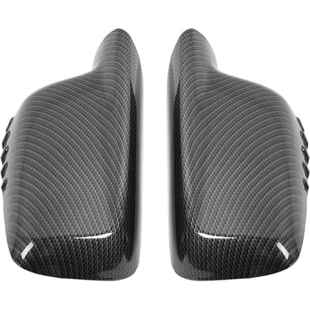 2 stuks Achteruitkijkspiegelkap Behuizing voor 3 Serie E46 7 Serie E66 gray