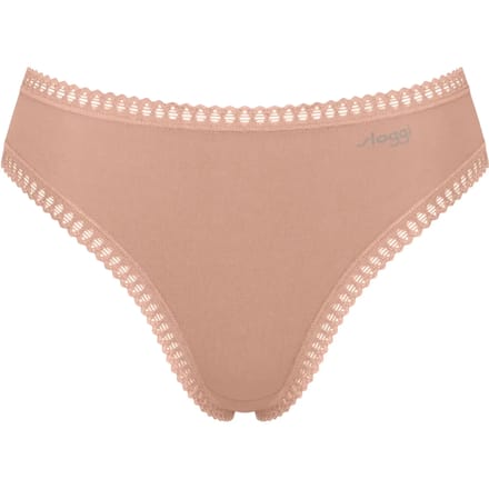 Sloggi Women GO Crush High leg (3-pack) - dames slip - beige