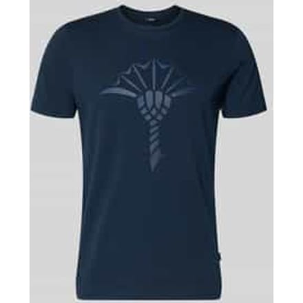 T-shirt met ronde hals model 'Alerio'