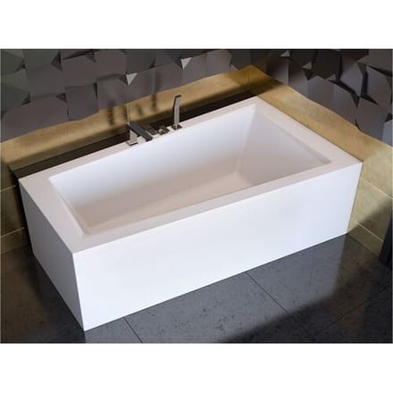 Hoekbad INTIMA 160x90 rechts met acrylschort   Afvoer &amp; poten GRATIS!