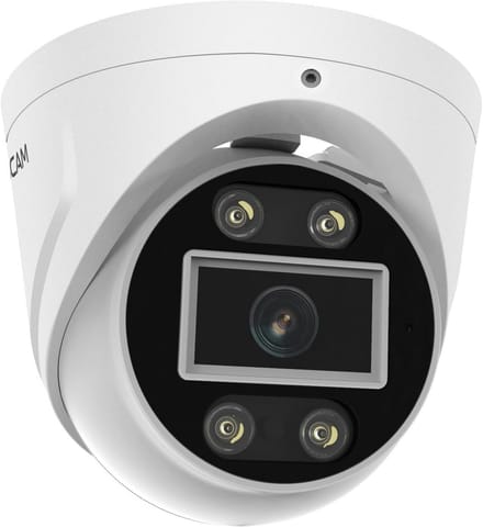 Beveiligingscamera Buiten - IP Camera - Woning Beveiligen - Met Sirene - 5MP - Wit