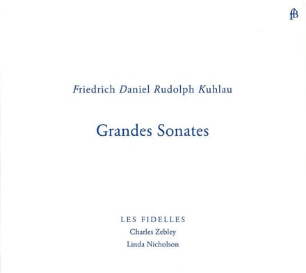 Nicholson Zebley - Grandes Sonates (CD)