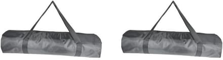 Opbergtas - Duffeltas - Kampeeruitrusting - Waterdicht Oxford - 80x34x39 cm - Zwart