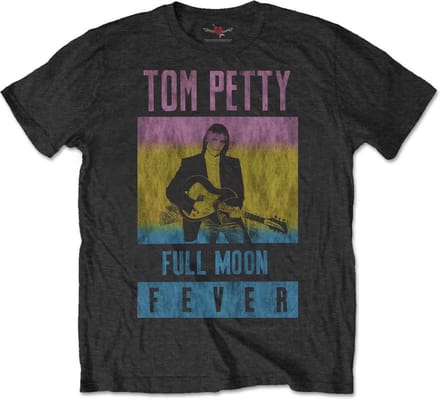 Tom Petty And The Heartbreakers - Full Moon Fever Heren T-shirt - M - Zwart