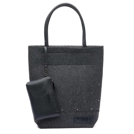 Zebra trends Dames Shopper Antraciet
