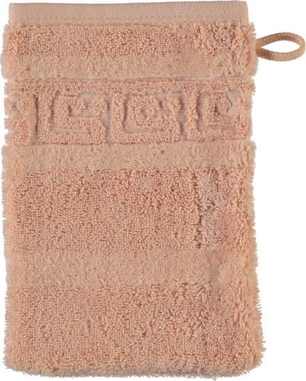 CAWÖ Noblesse Uni Washandje - Zalm - 16x22