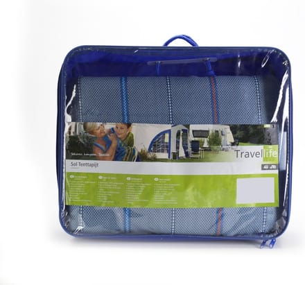 Travellife Camping Vloermat Sol - 550 x 250 cm - Blauw