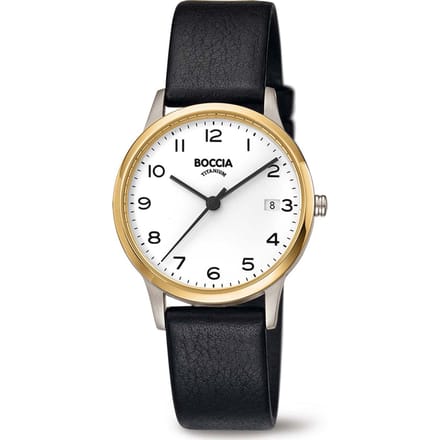 Boccia Titanium 3310-04 - Dames Horloge 33mm