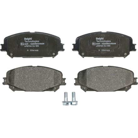 Remblokset DELPHI LP3734, voor