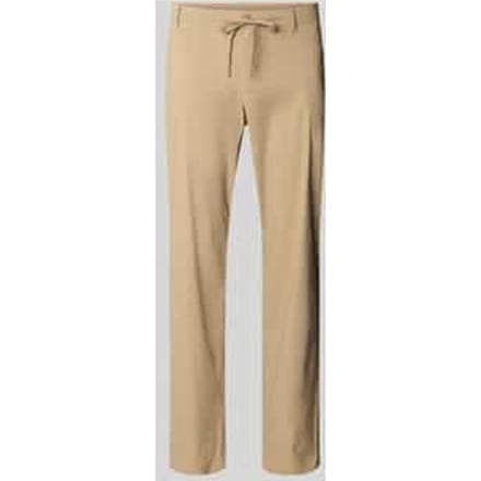 Slim fit broek met tunnelkoord, model 'LERO'