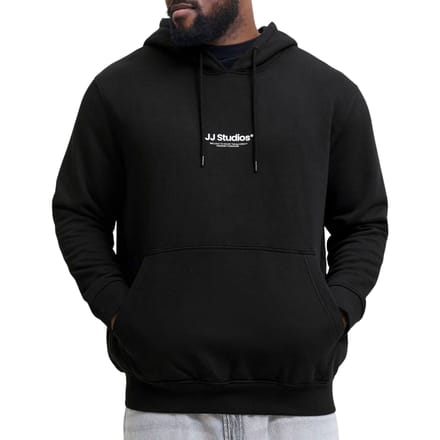 JACK&JONES PLUS - JJESOHO SWEAT HOOD NOOS PLS - Heren - Sweaters