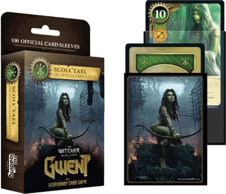 MNKY Entertainment Gwent sleeves - 100 stuks Scoia'tael kaartenbescherming.