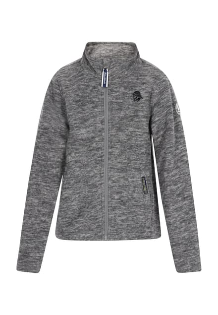 Schmuddelwedda Fleece jas jongens (kinderen) grijs melange