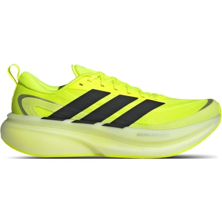 Adidas Supernova Glide Sneakers Heren - Geel - Maat 46 2/3 - Mesh/Synthetisch
