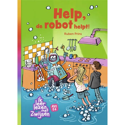 I'm learning to read - Help the robot helps! (AVI-E4)