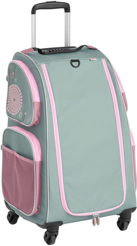 HABA Kinderkoffer Schranktrolley 4 Rollen und Trolleytasche