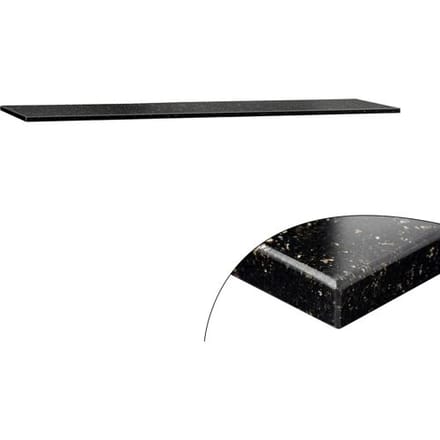 GGM Gastro Granitarbeitsplatte - 1600x800mm - Star Galaxy
