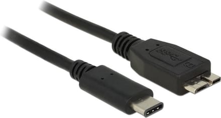 Delock - USB-C Male naar USB 3.0 Micro Male - 0.5 m