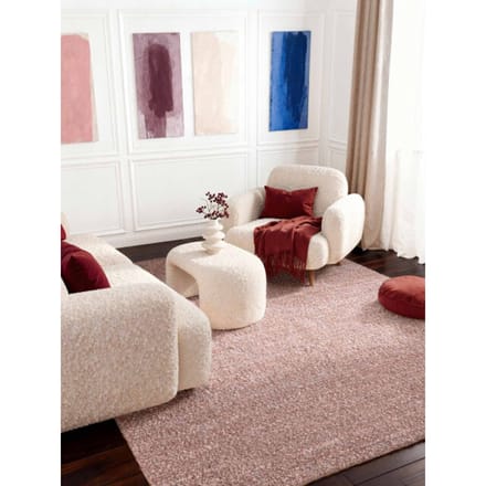 Ted Baker Ted baker notting hill soft polyester vloerkleed roze- 200x290 cm