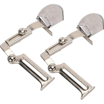 2 Stuks Naaimachine Binder Locksteek Naaimachine Zoomvouw Binding Hulpstuk A11 Binder gray