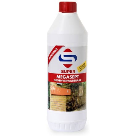 SuperCleaners - Groene aanslag verwijderaar - Sipro Uniquat - 1L - CONS100070