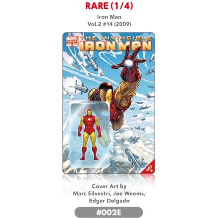 Hot-Toys-Pocket Cover Marvel 002E Iron Man Mk4