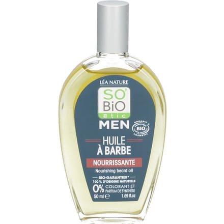 Léa Nature SO BIO étic Mannen Biologische Voedende Baardolie 50 ml