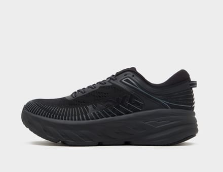 HOKA Bondi 7 - Zwart- Heren, Zwart 41 1/3