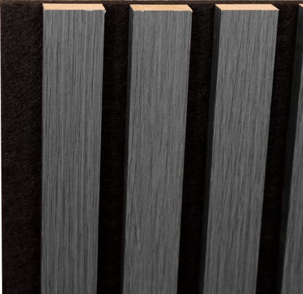 Akoestisch Wandpaneel Vang set van 16 mdf 11,52 m² eiken grijs