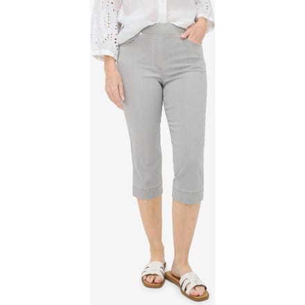 Raphaela by Brax Dames Cap  Style PAMINA CAPRI VERY LIGHT GREY,SLIGHTLY USED, denim lichtgrijs, maat 52K