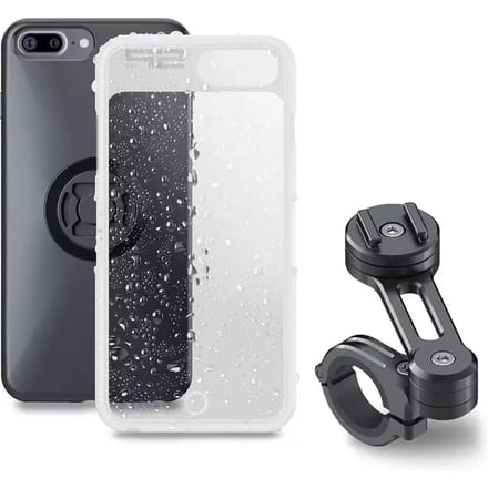 Pack Sp-Connect Moto Bundle fixé sur guidon iPhone 8+/7+/6S+/6+
