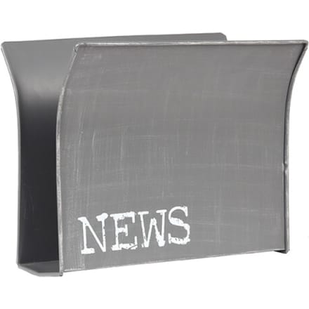 LABEL51 - Woondecoratie Magazinehouder - Grijs - 18x35x29cm