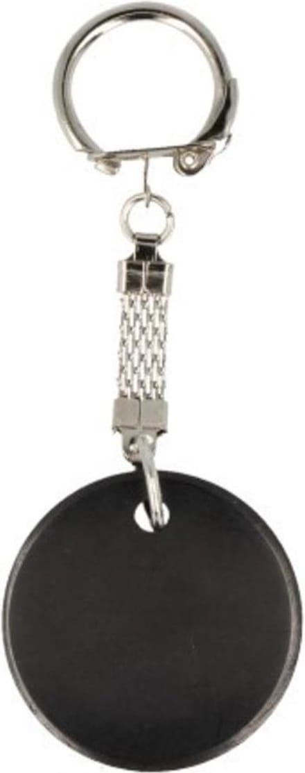 Shungit Sleutelhanger (Rond)