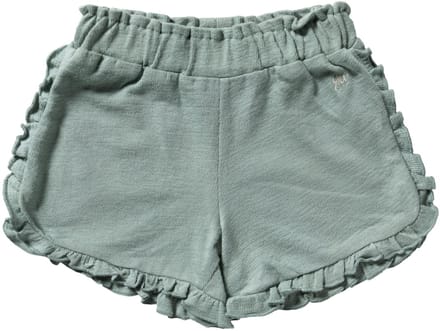 Textured Jersey | Ruffle Shorts