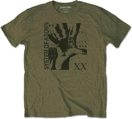 System Of A Down - Intoxicated Heren T-shirt - M - Groen