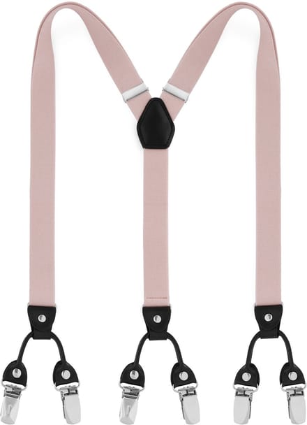 Smalle Huidkleurige Clip Bretels